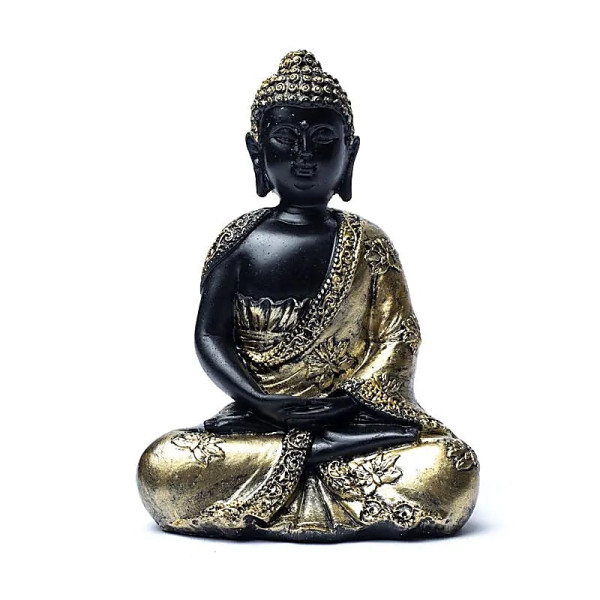Bouddha en méditation style ancien -- 272 g； 10.5x7x15 cm
