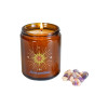 Bougie lithothérapie parfumée Aura positive