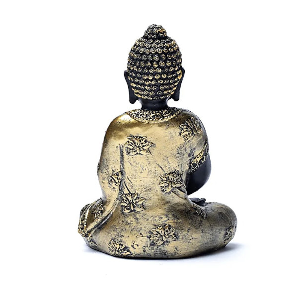 Bouddha en méditation style ancien -- 272 g； 10.5x7x15 cm