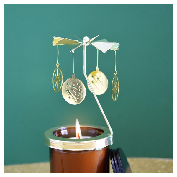 Carrousel pour bougie Abondance étoilée