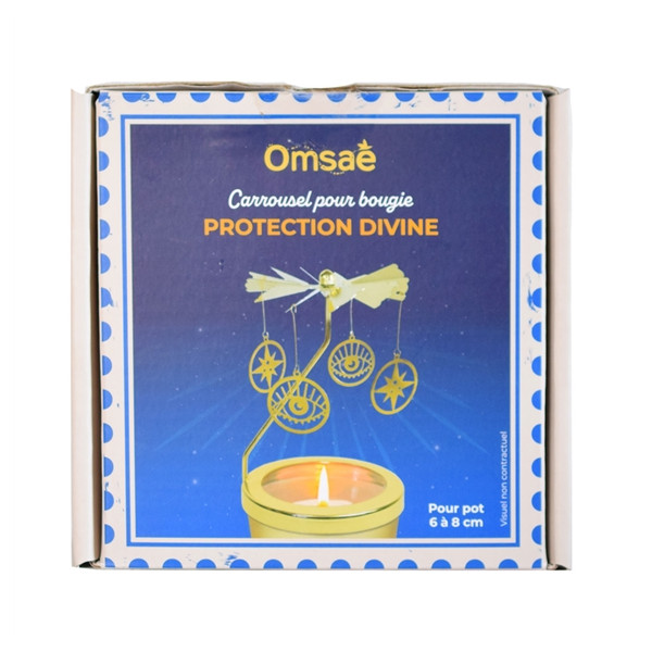 Carrousel pour bougie Protection divine