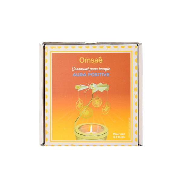 Carrousel pour bougie Aura positive