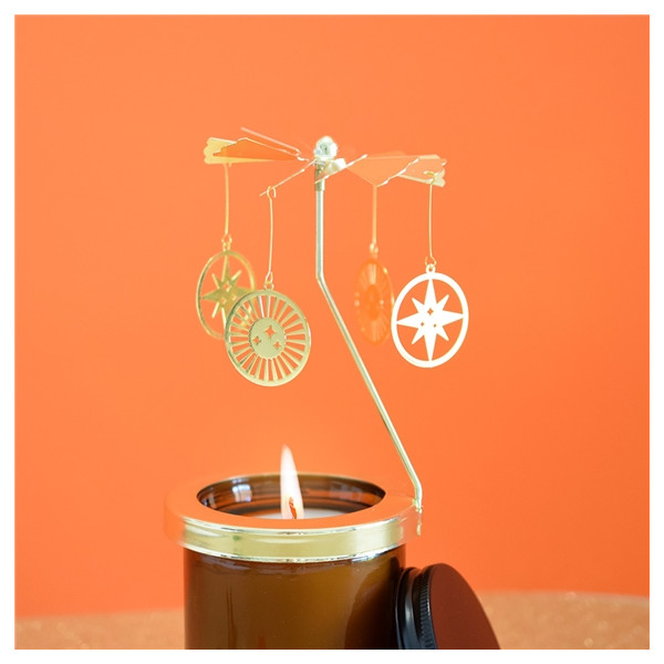 Carrousel pour bougie Aura positive