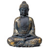 Bouddha de la sérénité style ancien Japon -- 478 g； 17x11x22 cm