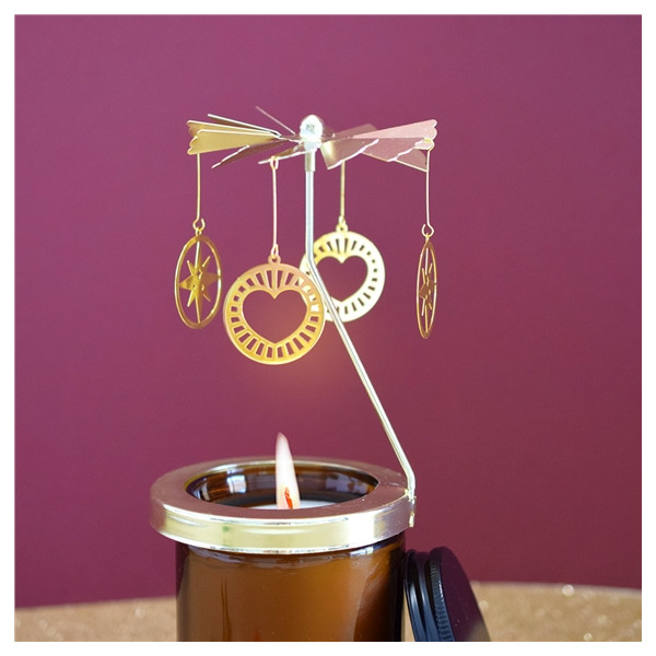 Carrousel pour bougie Amour infini