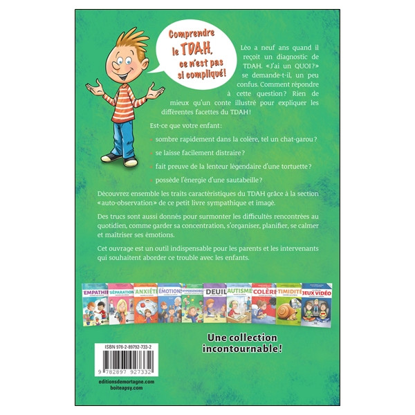 Le TDAH raconté aux enfants