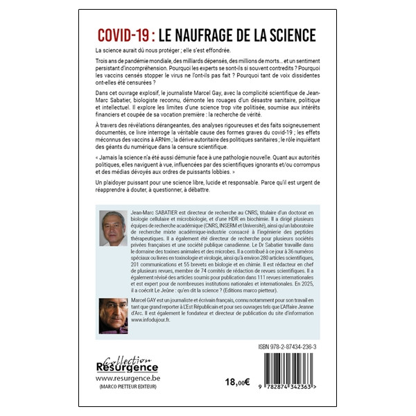 Covid-19 - Le naufrage de la science