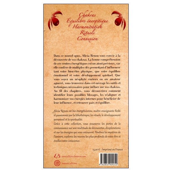 Puissance & énergie des Chakras - Les secrets oubliés d'Alicia