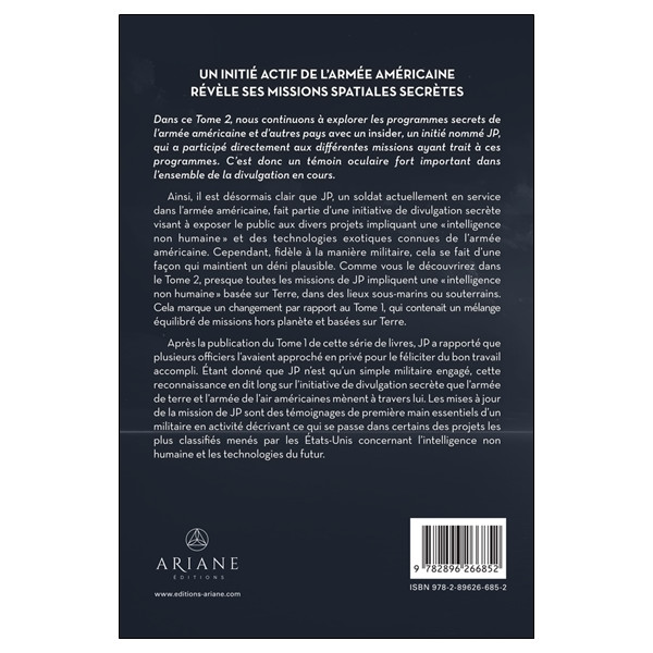 Divulgations d'un initié de l'armée américaine Tome 2