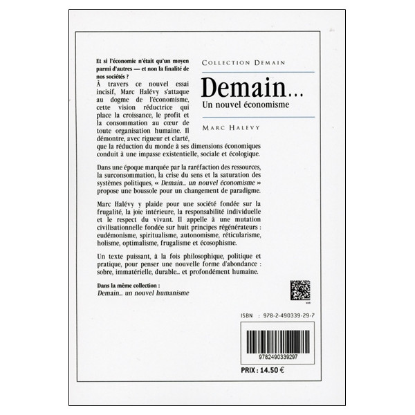 Demain... Un nouvel économisme