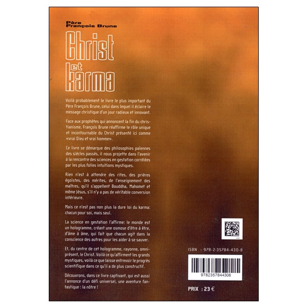 Christ et Karma - La réconciliation ?