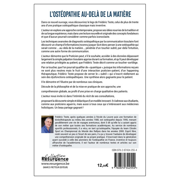 L'ostéopathie au-delà de la matière - Le toucher sortilège