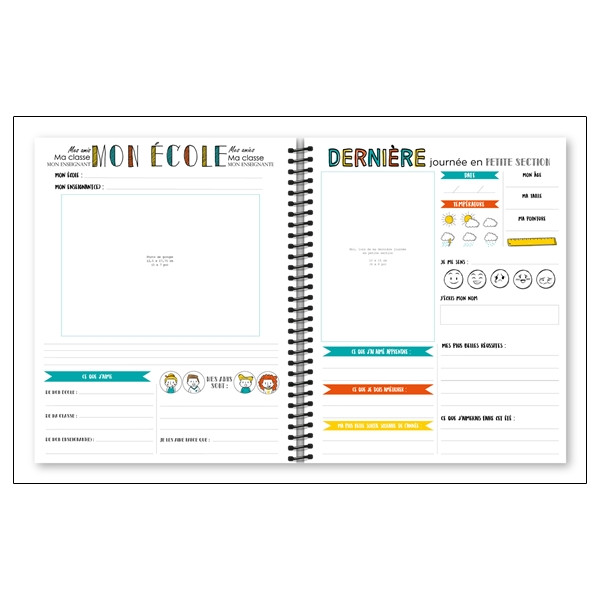 Mes souvenirs d'école -  De la petite section à la terminale