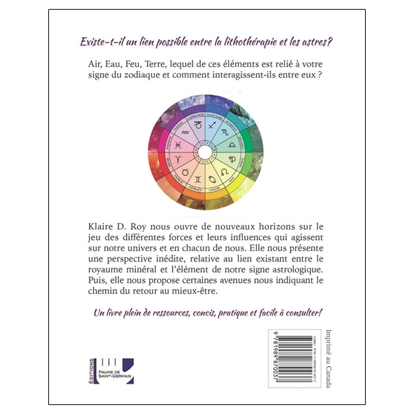 Astro-Litho et les 4 éléments - Harmonisez votre énergie pour un mieux-être