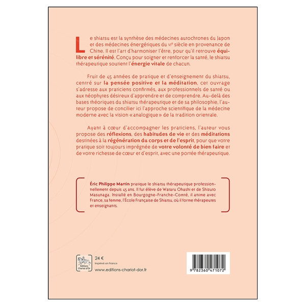 Le Shiatsu thérapeutique