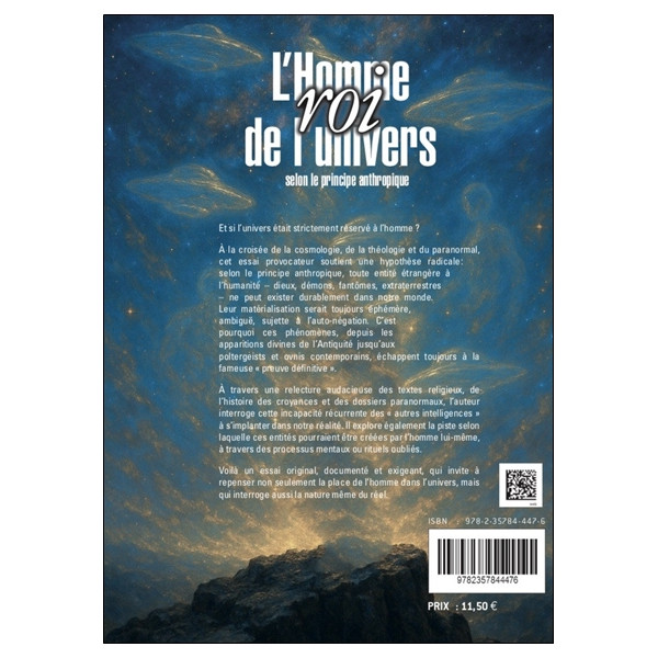 L'Homme, roi de l'univers selon le principe anthropique