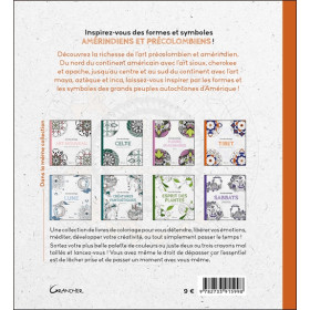Livre de coloriage Amérindiens et précolombiens