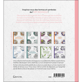 Livre de coloriage Art nouveau