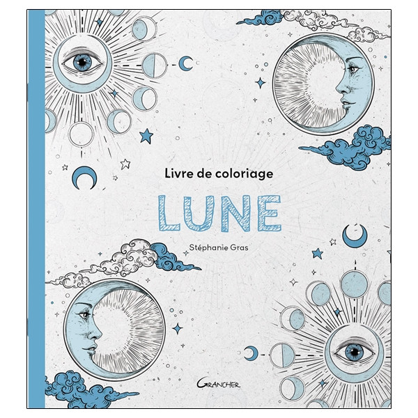 Livre de coloriage Lune