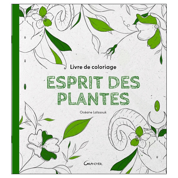 Livre de coloriage Esprit des plantes
