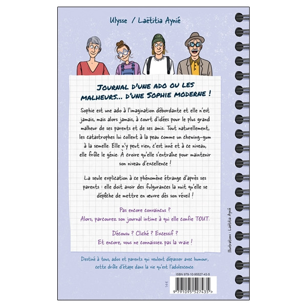 Journal dune ado ou les malheurs...dune Sophie moderne !