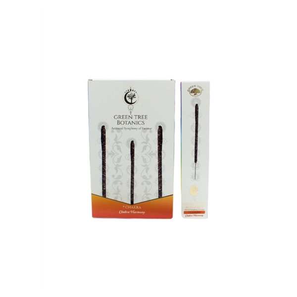 Encens Green Tree Botanics - 7 Chakras - Harmonie des Chakras