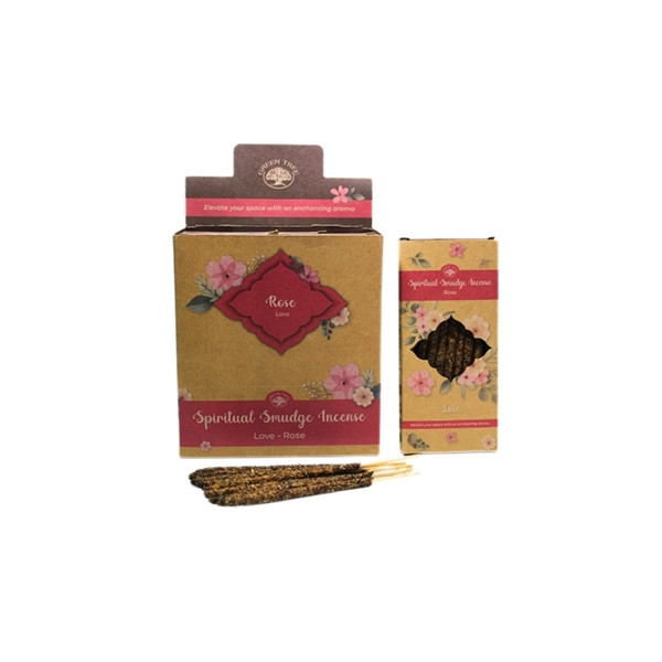 Encens Green Tree Smudge - Amour - Rose