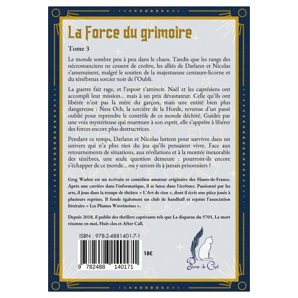 La Force du Grimoire Tome 3