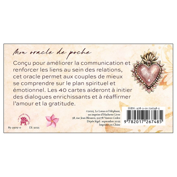 Les mots dAmour  Mon Oracle de poche