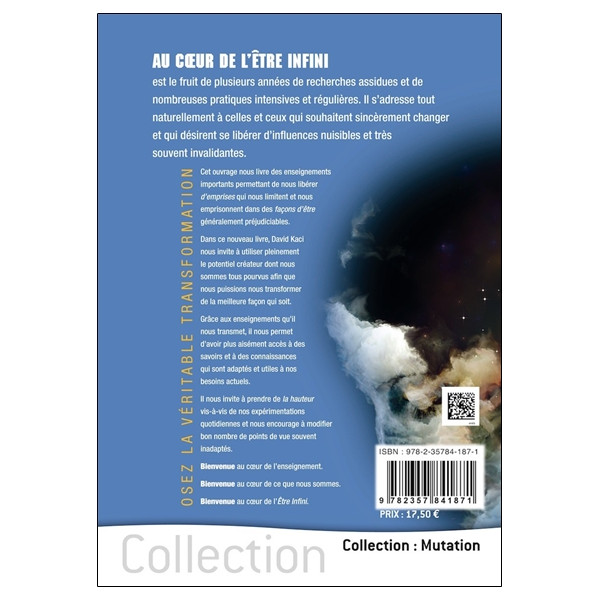 Au coeur de l'être infini - Osez la véritable transformation