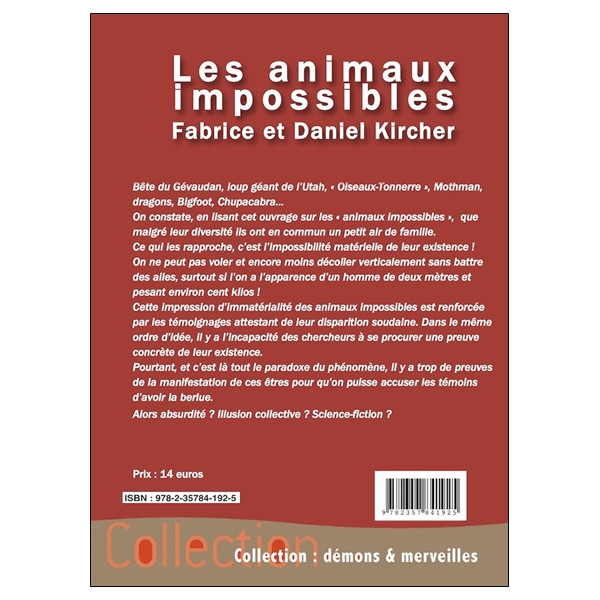 Les animaux impossibles
