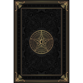 Grimoire vierge Pentacle lunaire