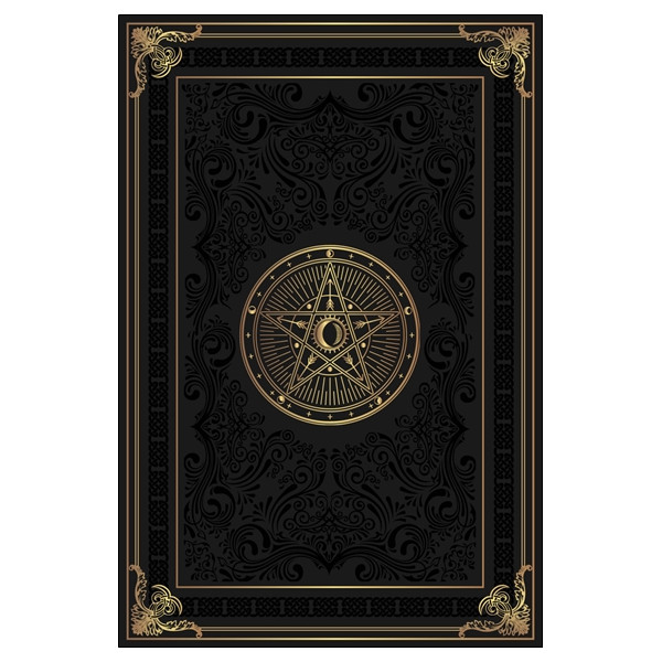 Grimoire vierge Pentacle lunaire