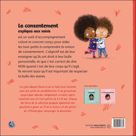 Le consentement expliqué aux minis - Album psychoéducatif pour aborder les sujets importants