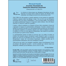 Manuel pratique de Thérapie Orientée Solution - Dialogues et récits