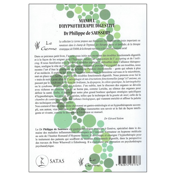 Manuel d'hypnothérapie digestive