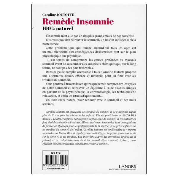Remède insomnie - 100% naturel