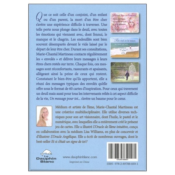 Un message pour toi - 60 cartes d'inspiration pour ceux qui restent - Coffret