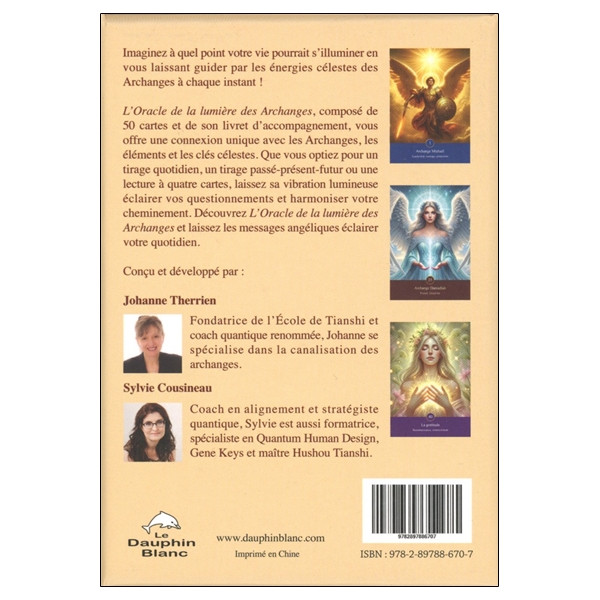 L'Oracle de la Lumière des Archanges - Jeu de 50 cartes avec livret