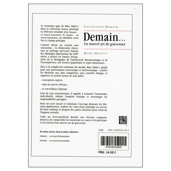 Demain... Un nouvel art de gouverner