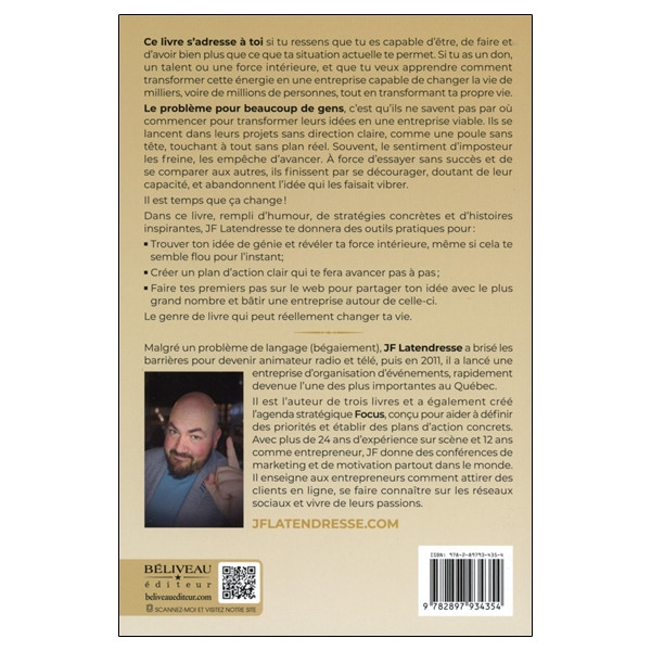 L'idée à 1 million - Comment trouver une idée de génie et la transformer en entreprise qui changera votre vie et celle de millio