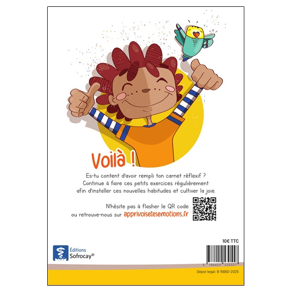 Cahier pédagogique et réflexif avec Axel et sa perruche Happy