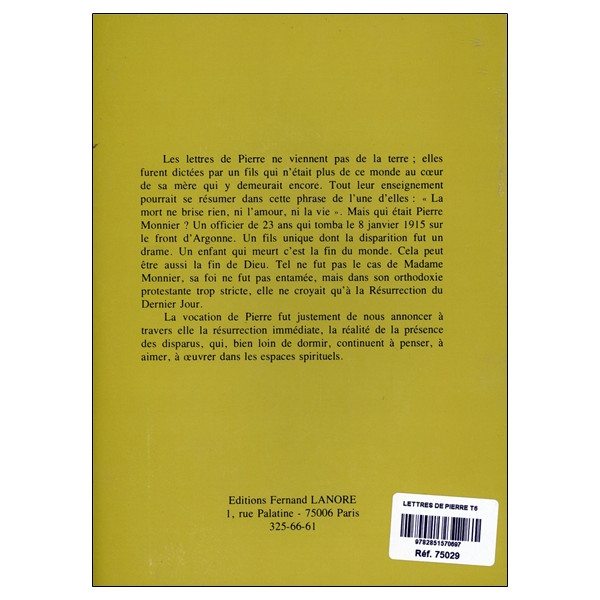 Lettres de Pierre Tome 6