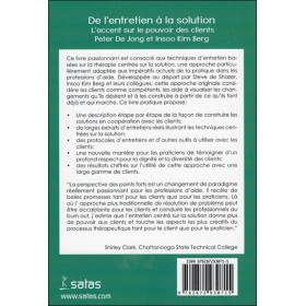 De l'entretien à la solution  -  L'accent sur le pouvoir des clients