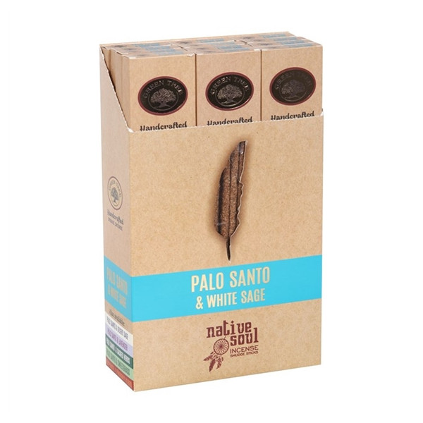 Encens Green Tree Native Soul Palo Santo & Sauge Blanche - 15 grs