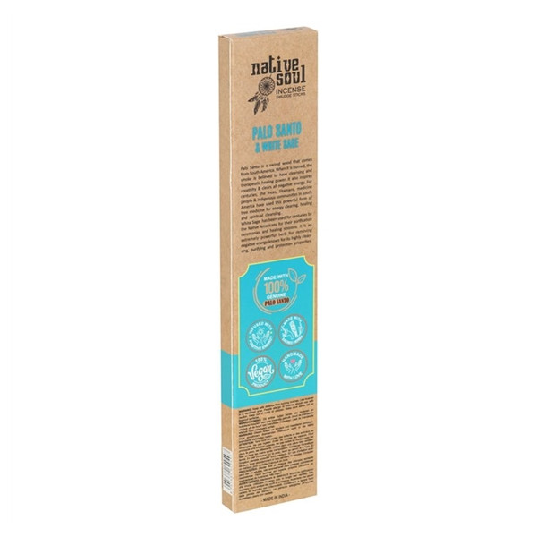 Encens Green Tree Native Soul Palo Santo & Sauge Blanche - 15 grs