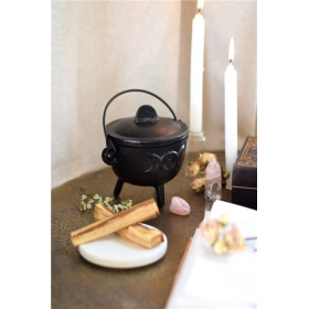 Chaudron en Fonte Noir Diamètre 12 cm