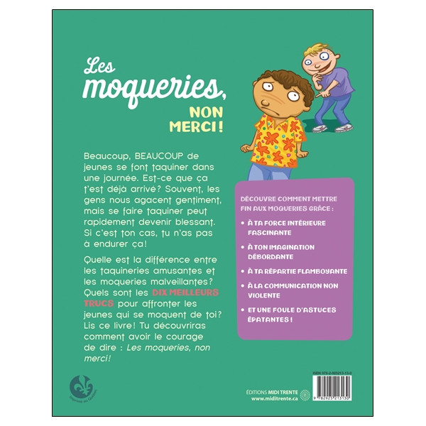 Les moqueries, non merci !