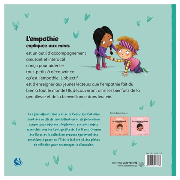 L'empathie expliquée aux minis - Album psychoéducatif pour aborder les sujets importants