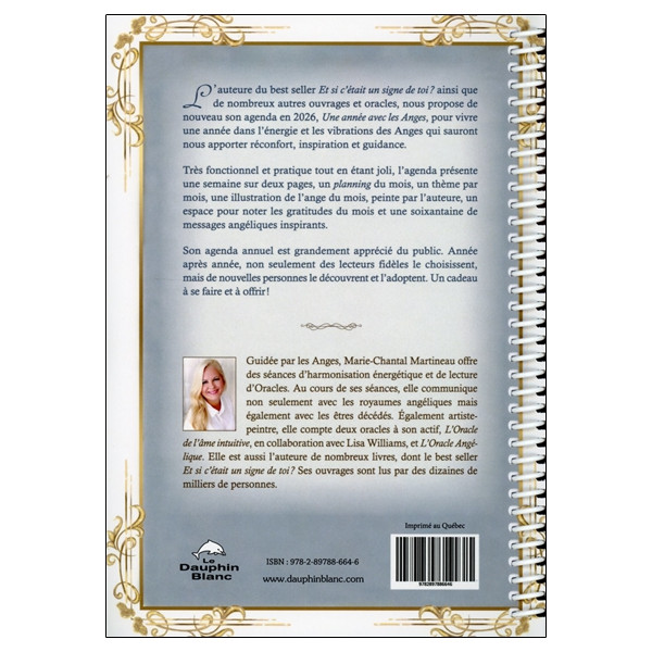 Une année avec les anges - Agenda 2026